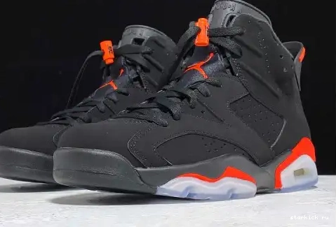 2019 384664-060 JORDAN RETRO BLACK OG AIR 6 INFRARED 384664-060 0628
